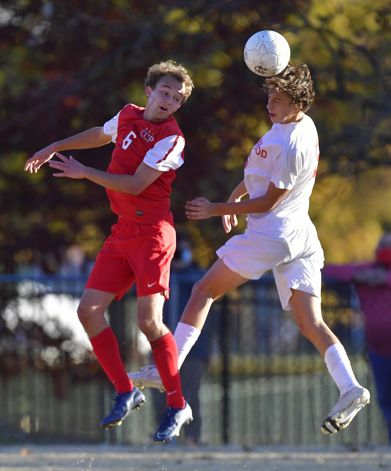 Chamninade vs Kirkwood soccer playoff game